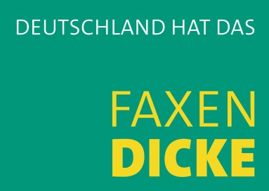 Deutschland hat das Faxen dicke