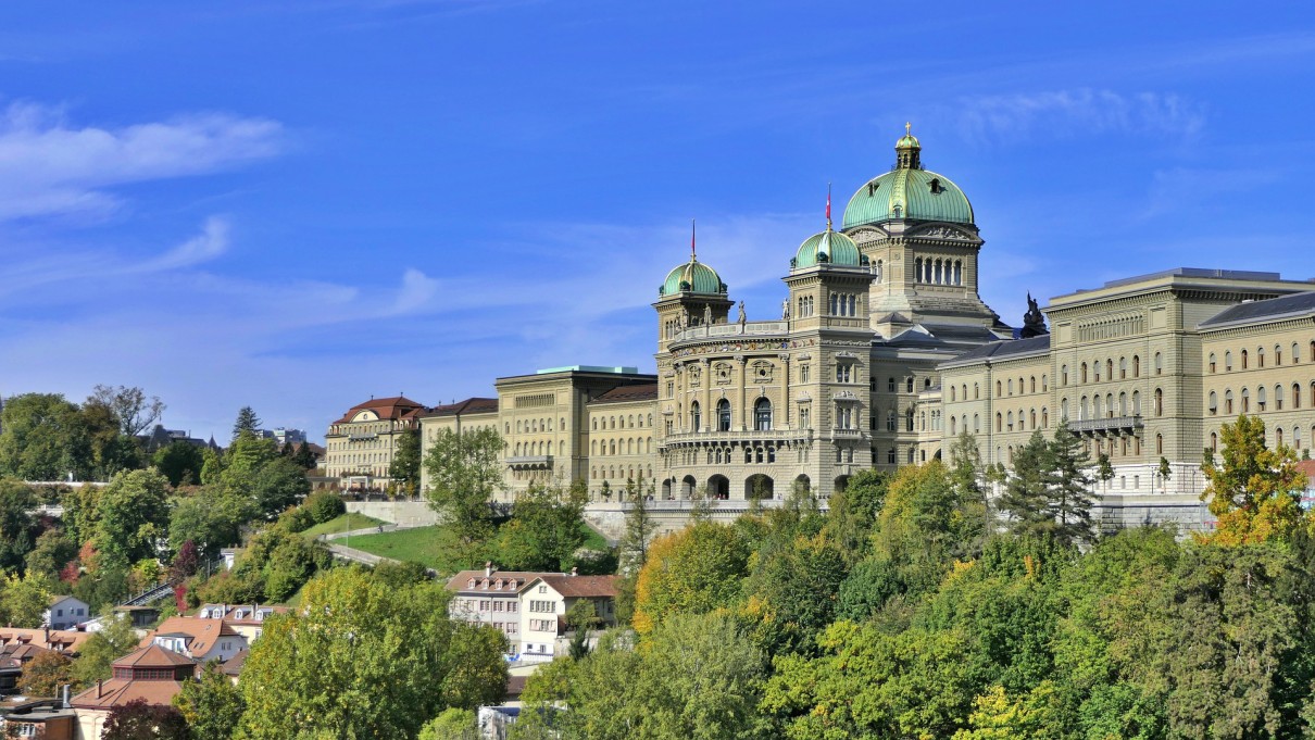 Bundeshaus in Bern. Bundeshaus in Bern.