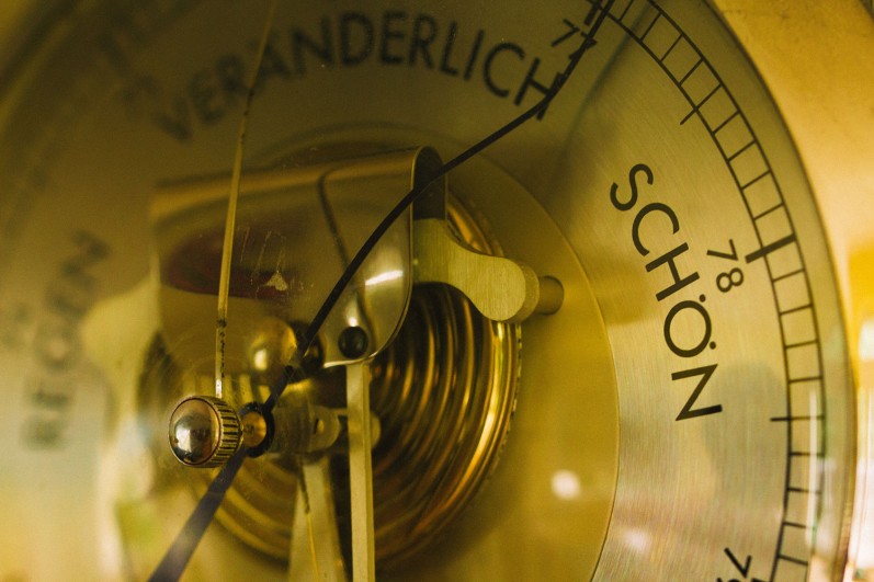 Barometer Ausschnitt Barometer Ausschnitt
