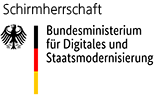 Logo Bundesministerium für Digitales und Staatsmodernisierung